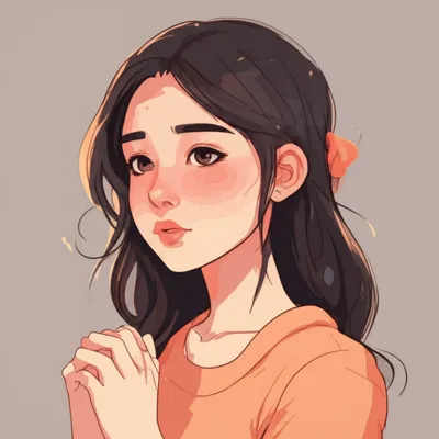 Illustration blushing - Image 1