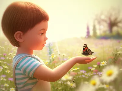 Illustration innocence - Image 1