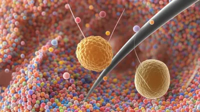 Illustration nanoparticles