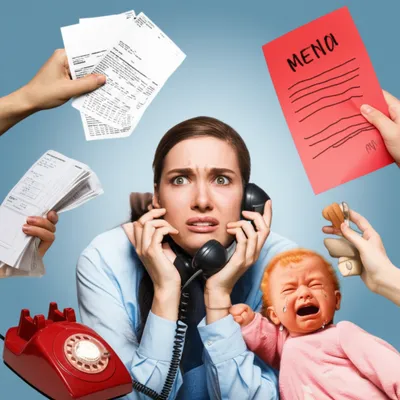 Illustration harried - Image 1