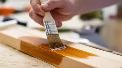 Illustration varnished