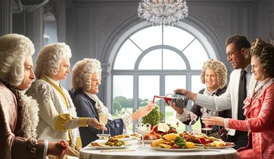 Illustration aristocrats