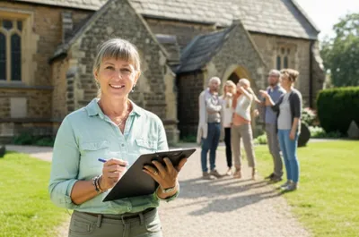 Illustration churchwarden