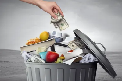 Illustration wasteful