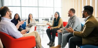 Illustration sociable - Image 1