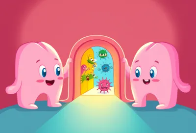 Illustration tonsils