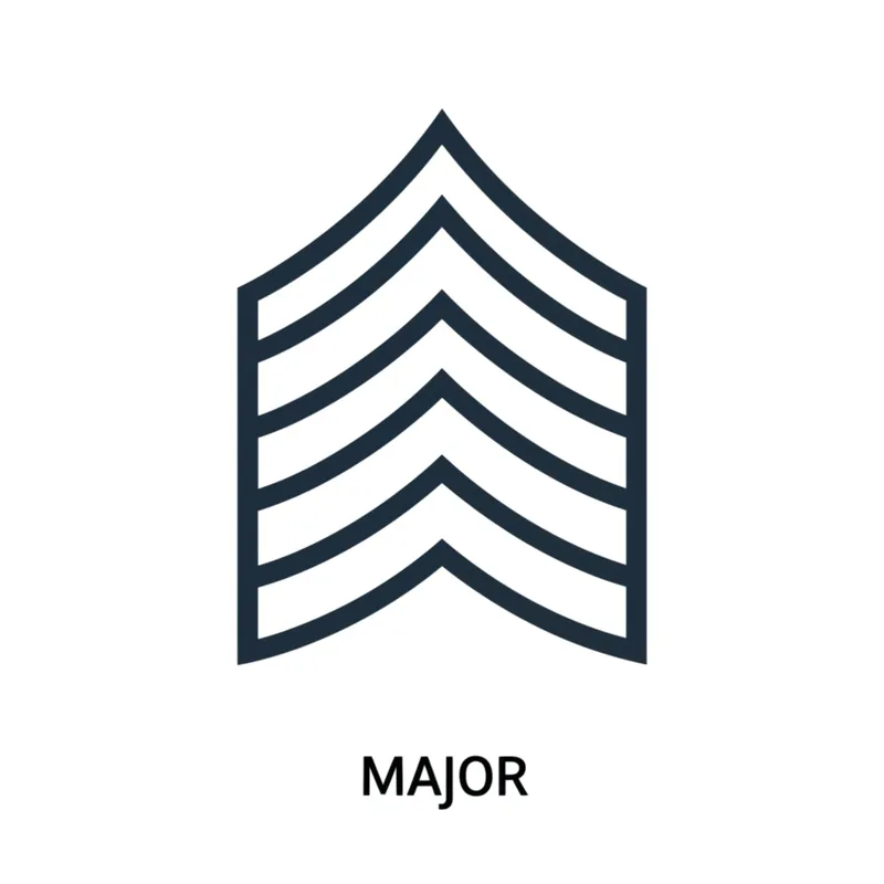 Illustration visuelle du mot « major » - Major