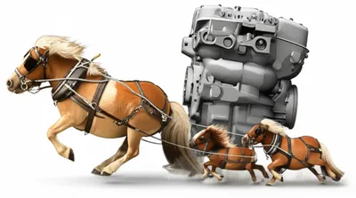 Illustration ponies - Image 1