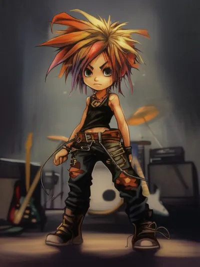 Illustration punker - Image 1