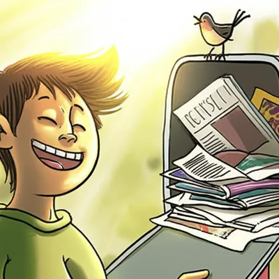 Illustration subscribing