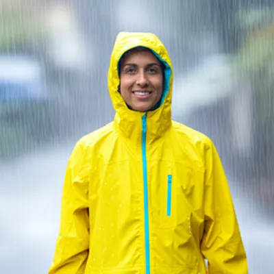 Illustration raincoat