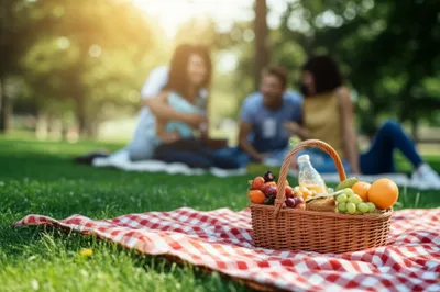 Illustration picnic - Image 1