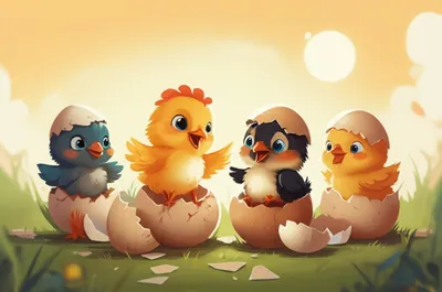 Illustration eggs - Image 1