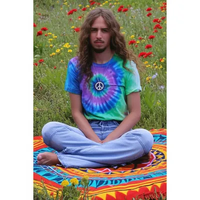 Illustration hippie - Image 1