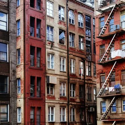 Illustration tenements - Image 1