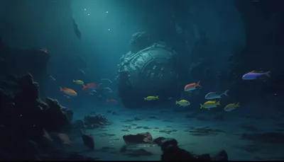 Illustration submarine - Image 1