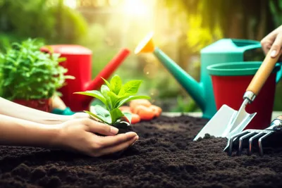 Illustration garden - Image 1