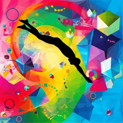 Illustration headfirst