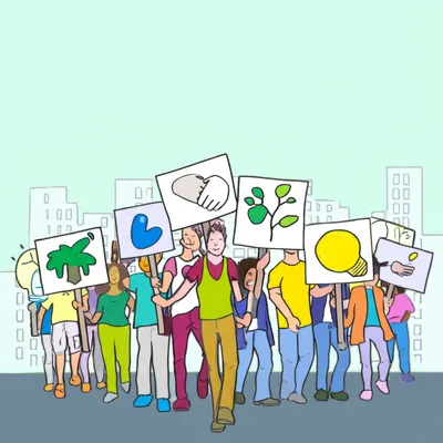 Illustration campaigning - Image 1