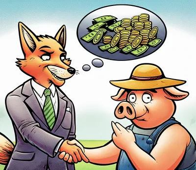 Illustration gammoned - Image 1