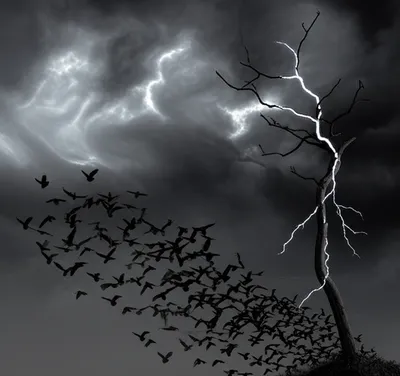 Illustration ominous