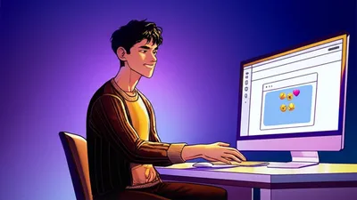 Illustration cybersex - Image 1