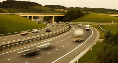 Illustration freeway