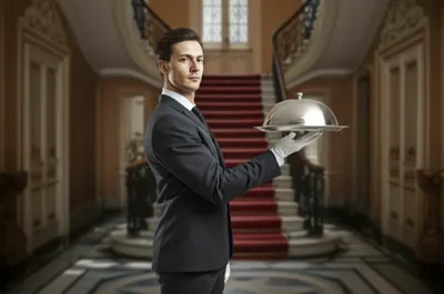 Illustration butler - Image 1