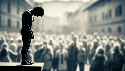 Illustration shame - Image 1