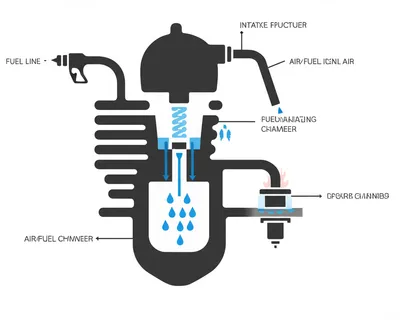 Illustration carburetor