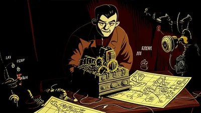 Illustration machination