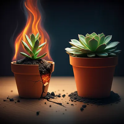 Illustration burn - Image 1