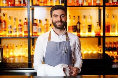 Illustration barman