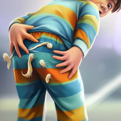 Illustration pinworm