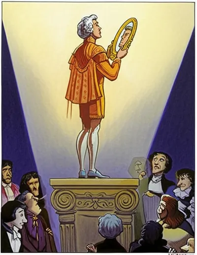 Illustration egotist - Image 1