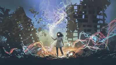 Illustration superpower - Image 1