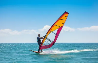 Illustration windsurfing - Image 1