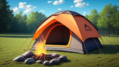 Illustration tent - Image 1