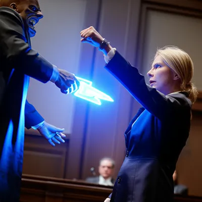 Illustration prosecuting - Image 1