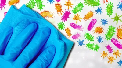 Illustration disinfected