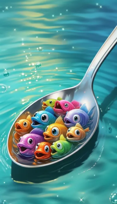 Illustration spooning - Image 1