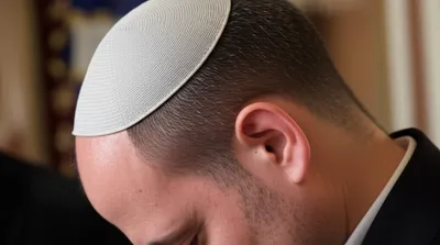 Illustration yarmulke - Image 1