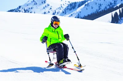 Illustration monoski - Image 1