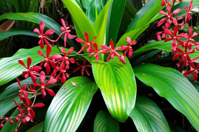 Ilustración visual de la palabra "tropical" - Planta tropical