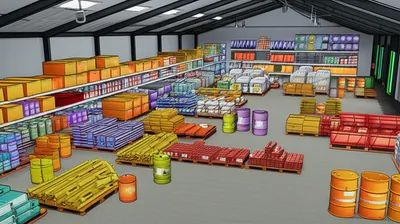 Illustration stockpiles