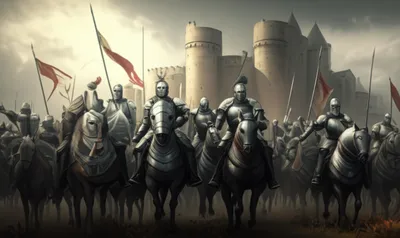 Illustration chivalry - Image 1