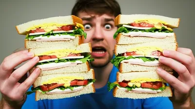 Illustration mouthful