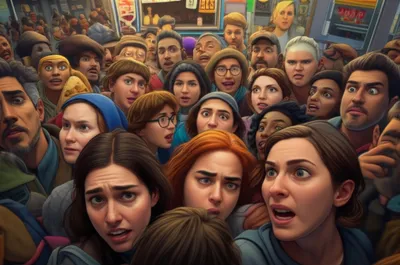 Illustration mobbing - Image 1