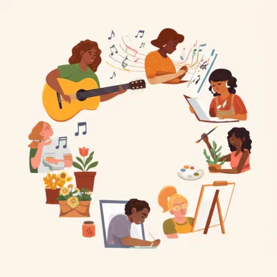 Illustration rounds - Image 1