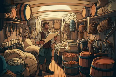 Illustration yeoman - Image 1